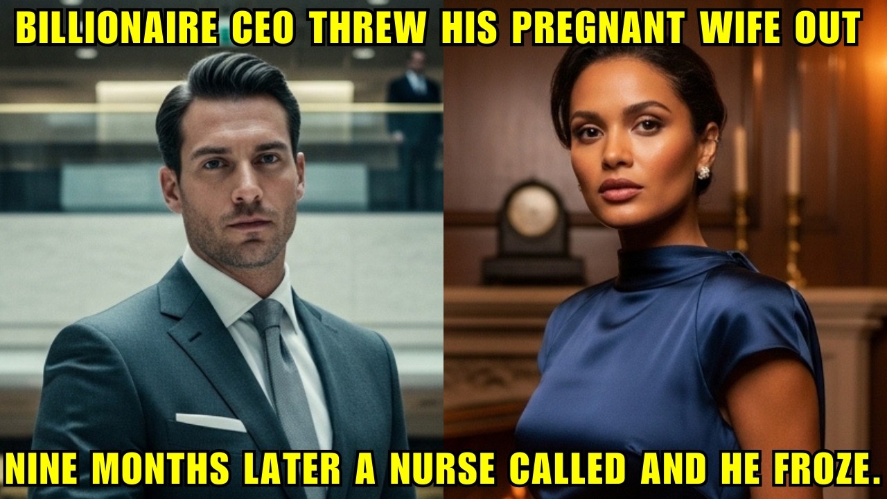 Billionaire CEO Threw His Pregnant Wife Out—Nine Months Later A Nurse Called And He Froze