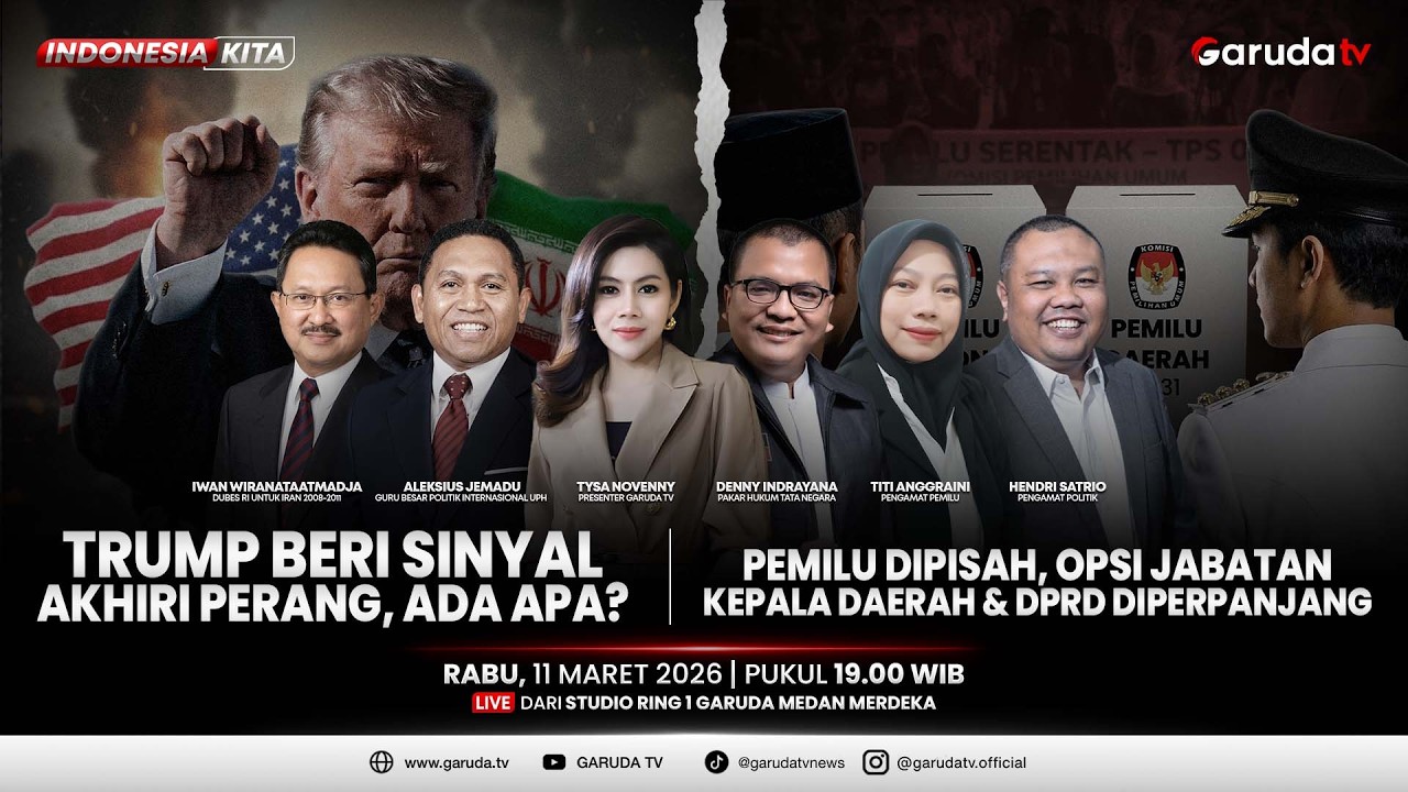 Trump Beri Sinyal Akhiri Perang, Ada Apa? | INDONESIA KITA