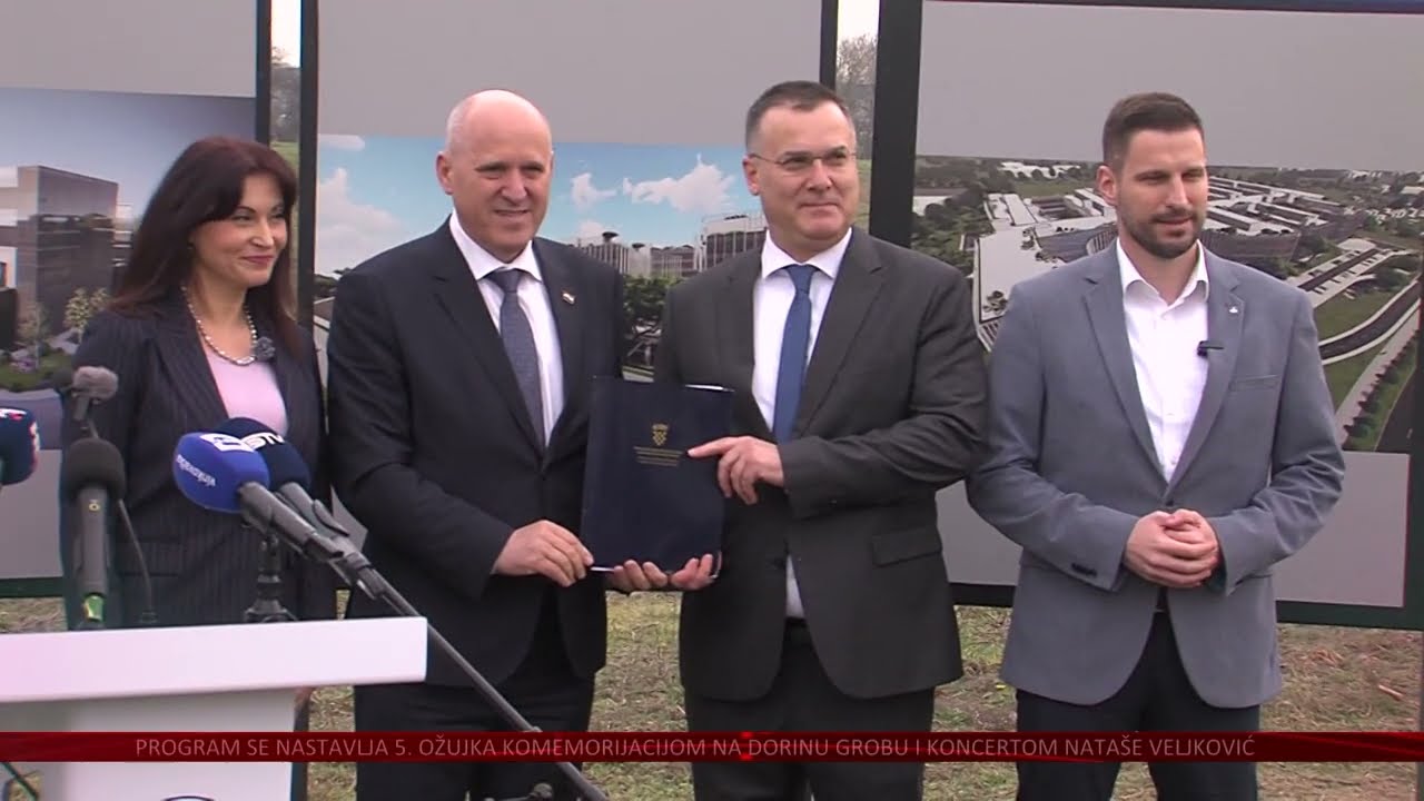 Ministar Bačić darovao zemljište vrijedno 12 milijuna eura KBC-u Osijek za izgradnju nove bolnice