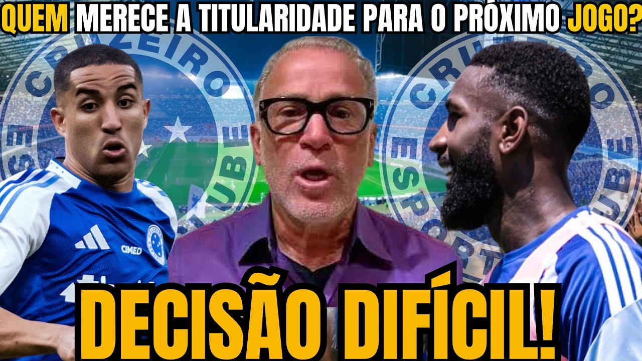 🚨JAECI REVELA: CHRISTIAN OU GERSON? DISPUTA ABERTA NO CRUZEIRO!| VEJA AGORA!🔥