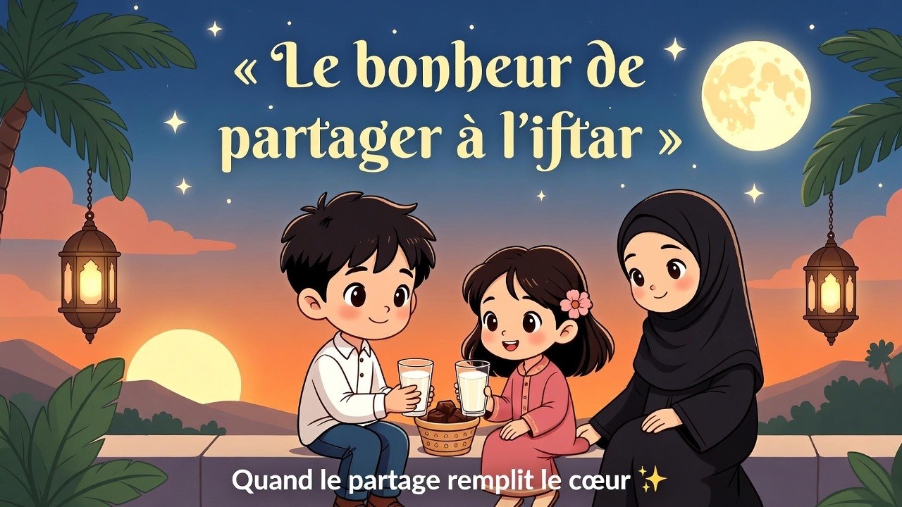 Le bonheur de partager à l’iftar = Quand le partage remplit le cœur