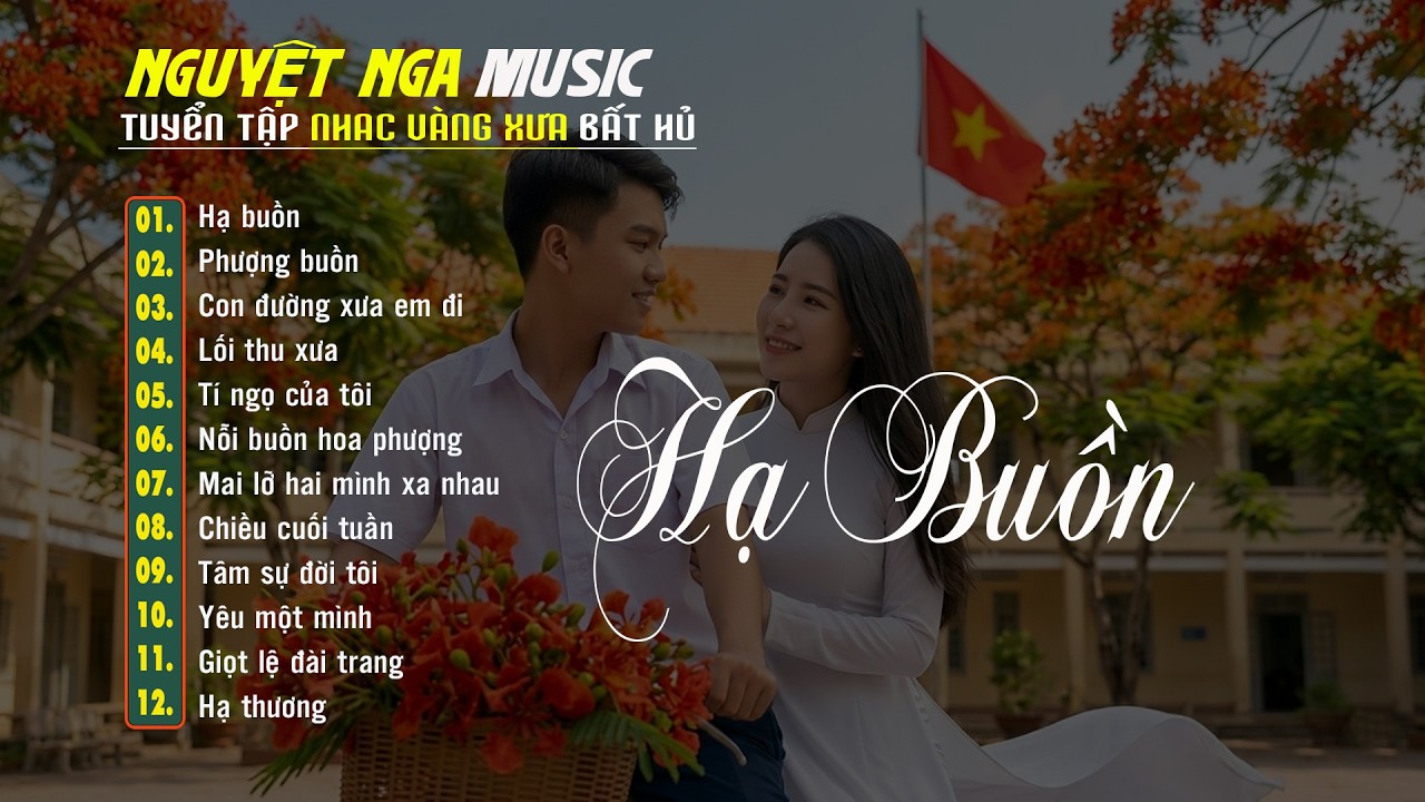 HẠ BUỒN | Liên Khúc Nhạc Lính Bất Hủ | Tan Chảy Con Tim | CS: Nguyệt Nga, Bùi Phi Long
