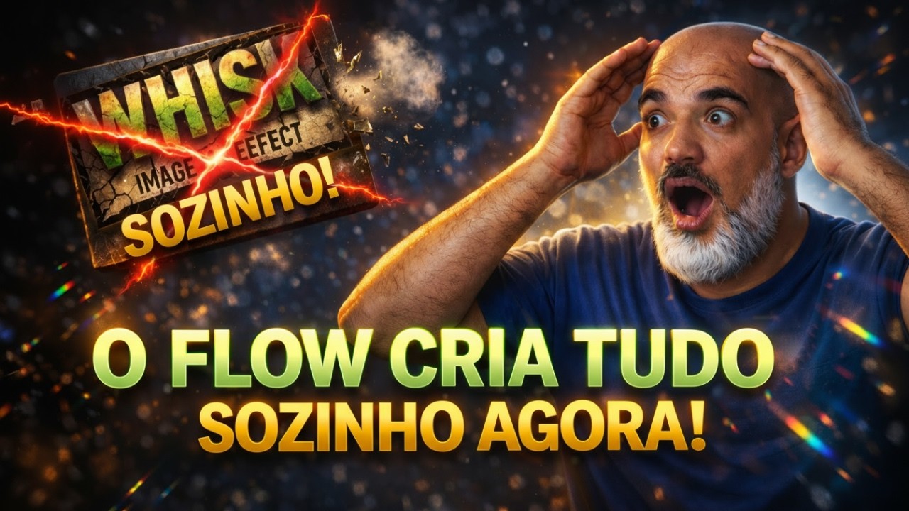 UnWHISK MORREU? Flow AI Cria Personagens Perfeitos (Grátis)