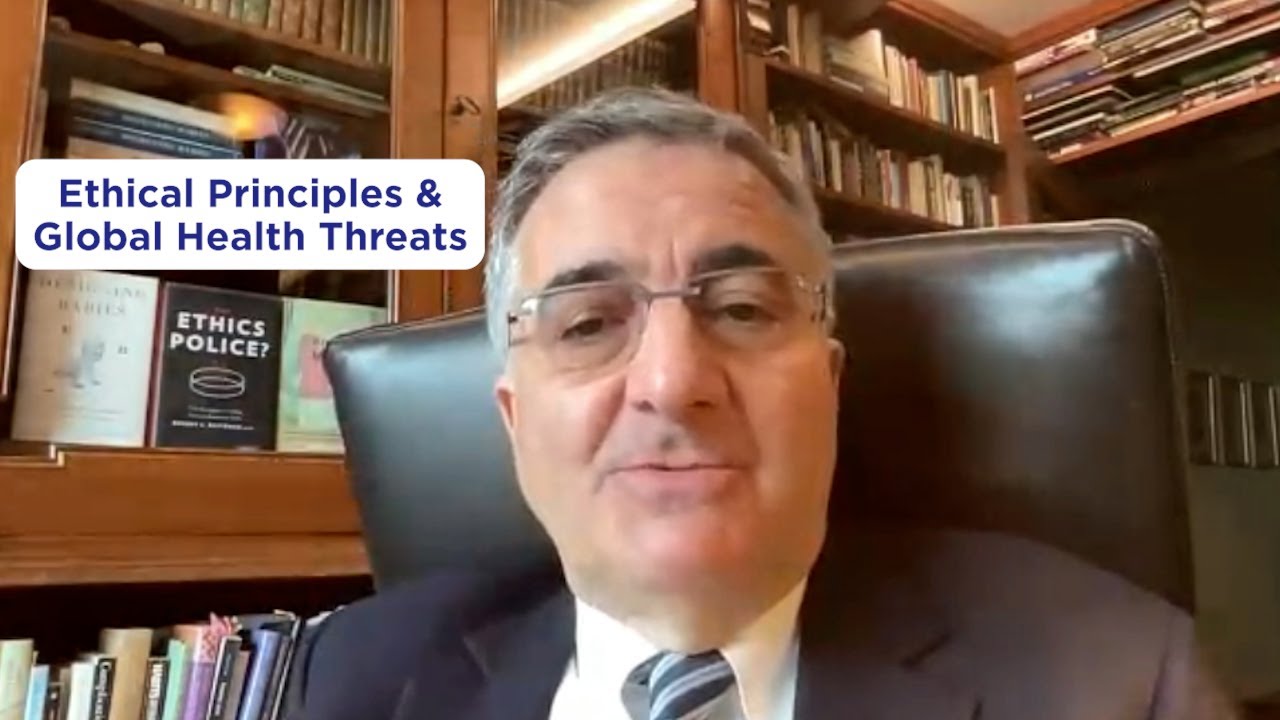 How can ethics help address global health threats? | Dr. Robert Klitzman