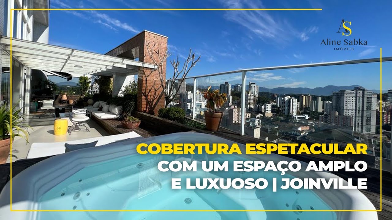 COBERTURA EXCLUSIVA NO CENTRO DE JOINVILLE | Aline Sabka Imóveis
