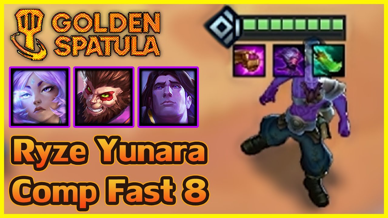 Yunara Ryze แบก Compที่เล่นโคตรง่ายใช้เงินไม่เยอะ แถมโคตรเก่ง!! : Golden Spatula