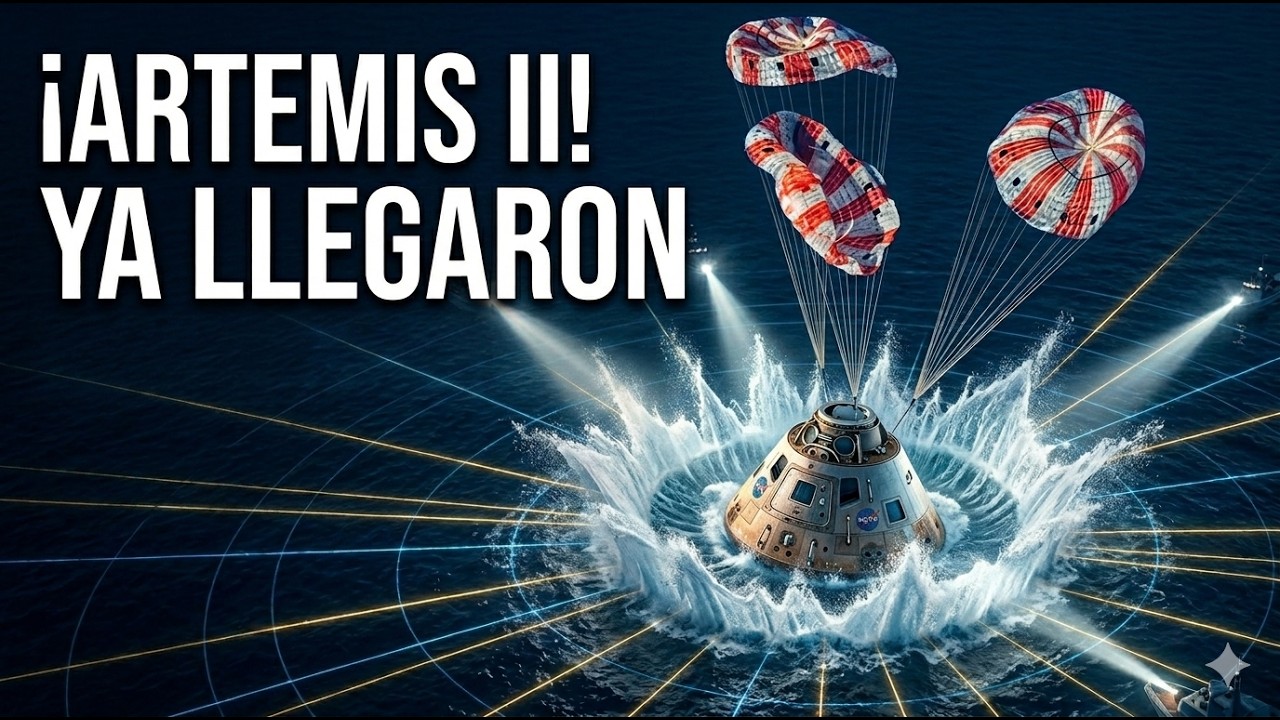 Video del momento exacto en el que la c&aacute;psula Orion de Artemis II