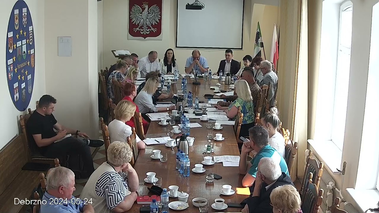 III sesja Rady Miejskiej w Debrznie 24 05 2024