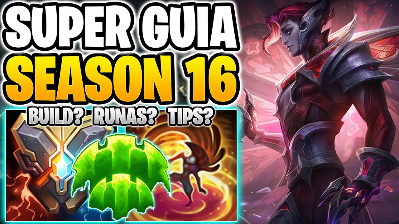 GUIA DE RAKAN SEASON 16 | COMO JUGAR RAKAN SOPORTE FACIL Y RAPIDO | BUILD, RUNAS, CONSEJOS, TIPS MAS