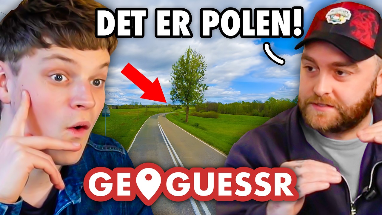 GeoGessr, men vi må IKKE bevæge os!