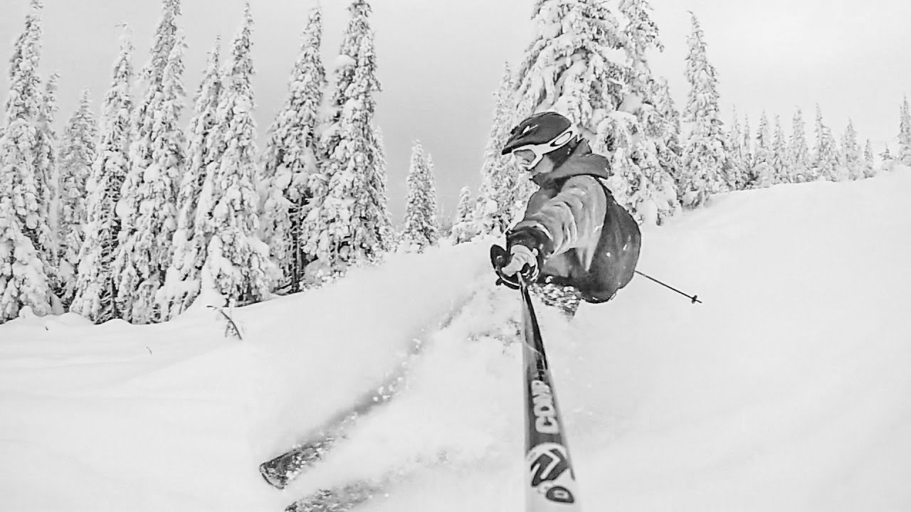 Lindvallen, january snow dump | GOPRO
