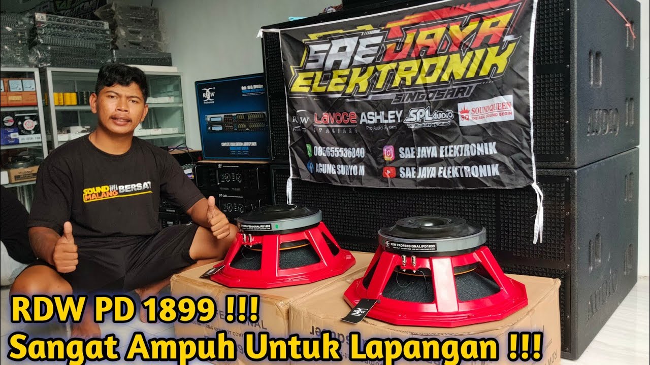 Speaker RDW Pd 1899 ! Wajib Di Beli Horegnya Sangat Ampuh !!