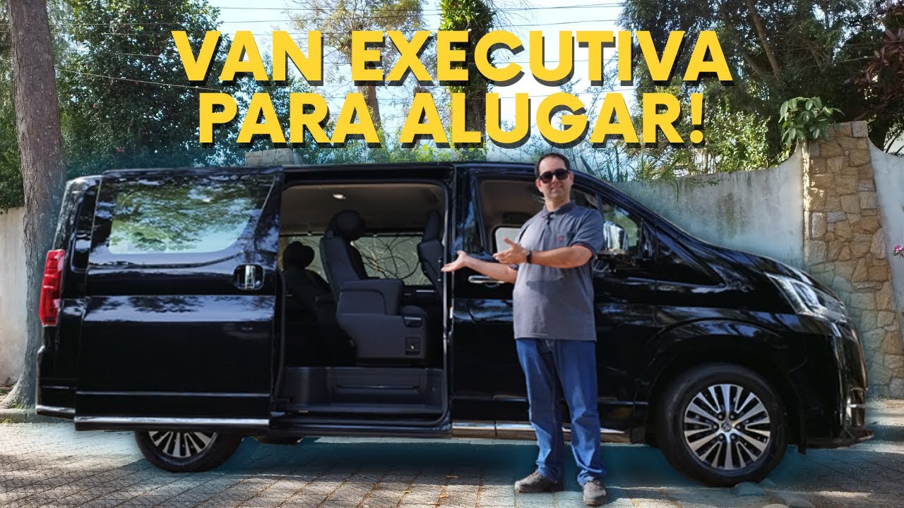 Exclusivo: Toyota Hiace! Van para alugar na Kinto e curtir com a família! Muito luxo e conforto!