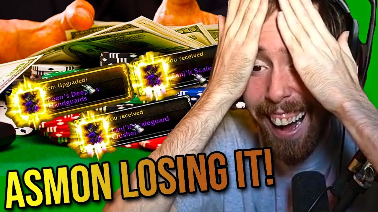 Asmongold Can't Stop Gambling Benthic Gear