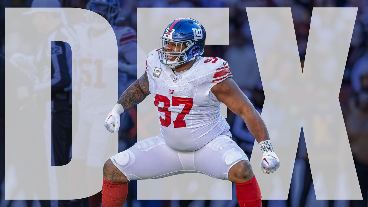 Dexter Lawrence is better at football than everyone else