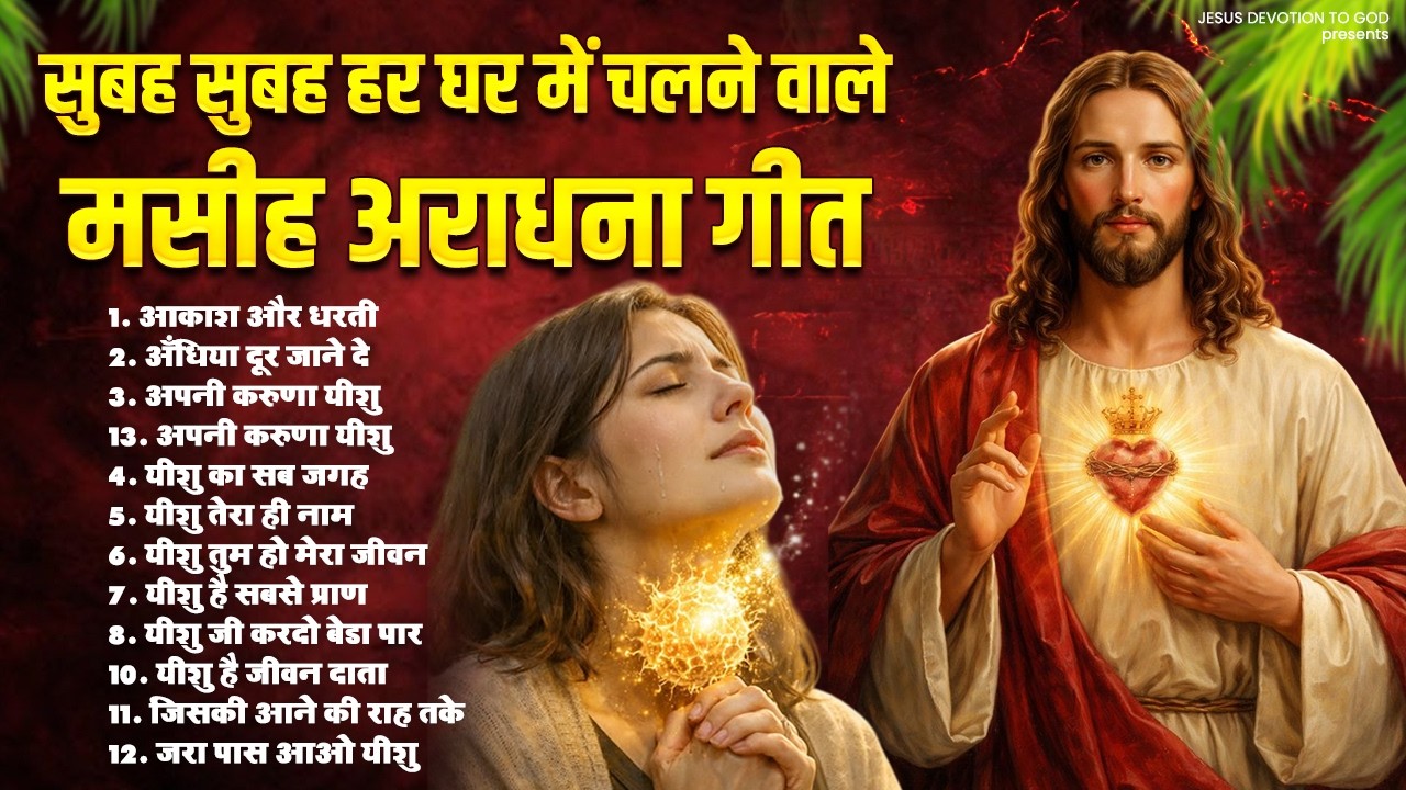 सुबह सुबह हर घर मे चलने वाले मसीह अराधना गीत | Masih Aradhana Geet | Yeshu Masih Bhajan | Jesus Song