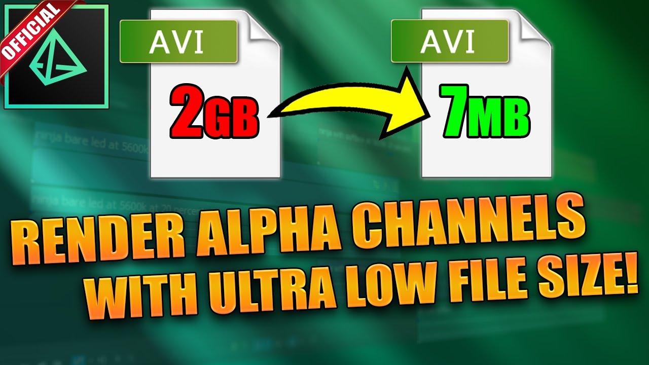 Render Alpha Channels with ULTRA Low File Sizes! VEGAS Effects / VEGAS Post 👨‍🏫 VEGAS Tutorial #131