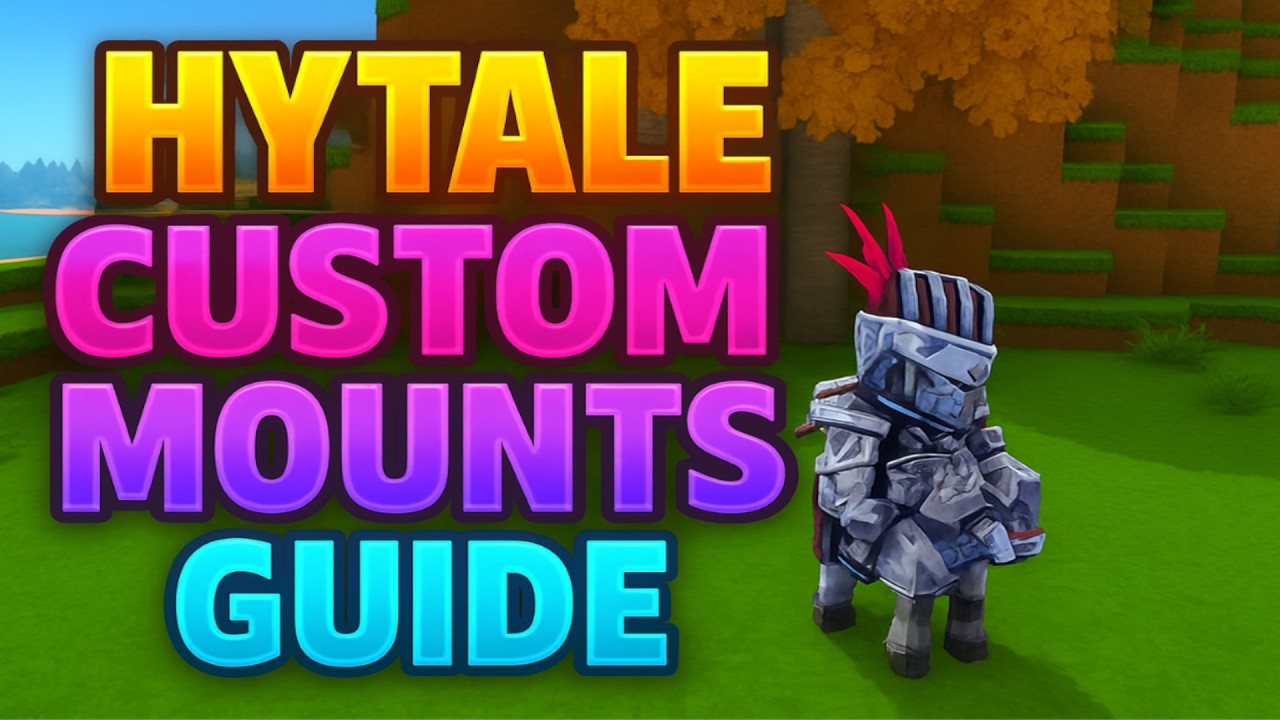 Hytale Simple Custom Mounts Guide