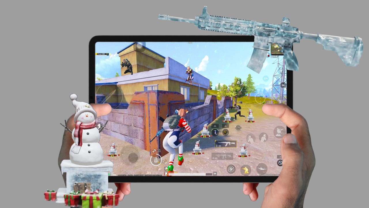 iPAD 11TH GEN PUBG/BGMI TEST 🔥A16 Bionic chip😍 || FULL GYRO + 4 FINGER GAMEPLAY