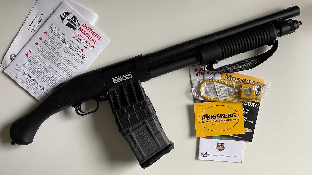 Unboxing - Mossberg Shockwave 590M (12GA)
