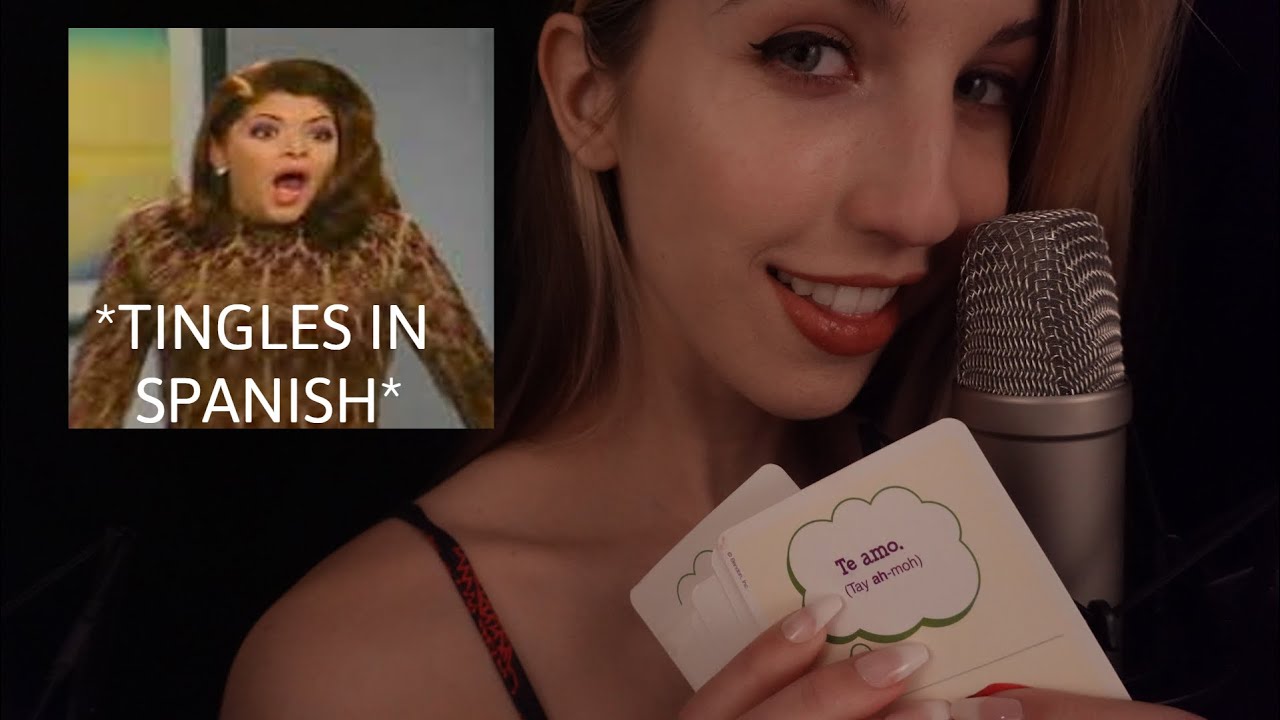 ASMR Tingly Spanish Words & Phrases ~