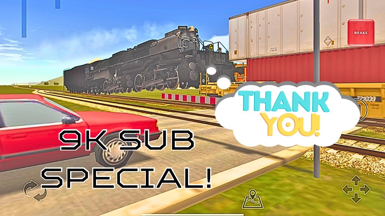 BIG BOY HITCHHIKES A TRAIN 😭😂🤣 | Train and Rail Yard Simulator 9000 SUB SPECIAL!