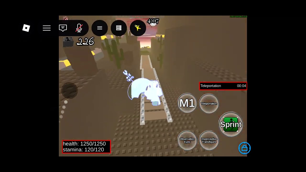 Me playing biast roblox 