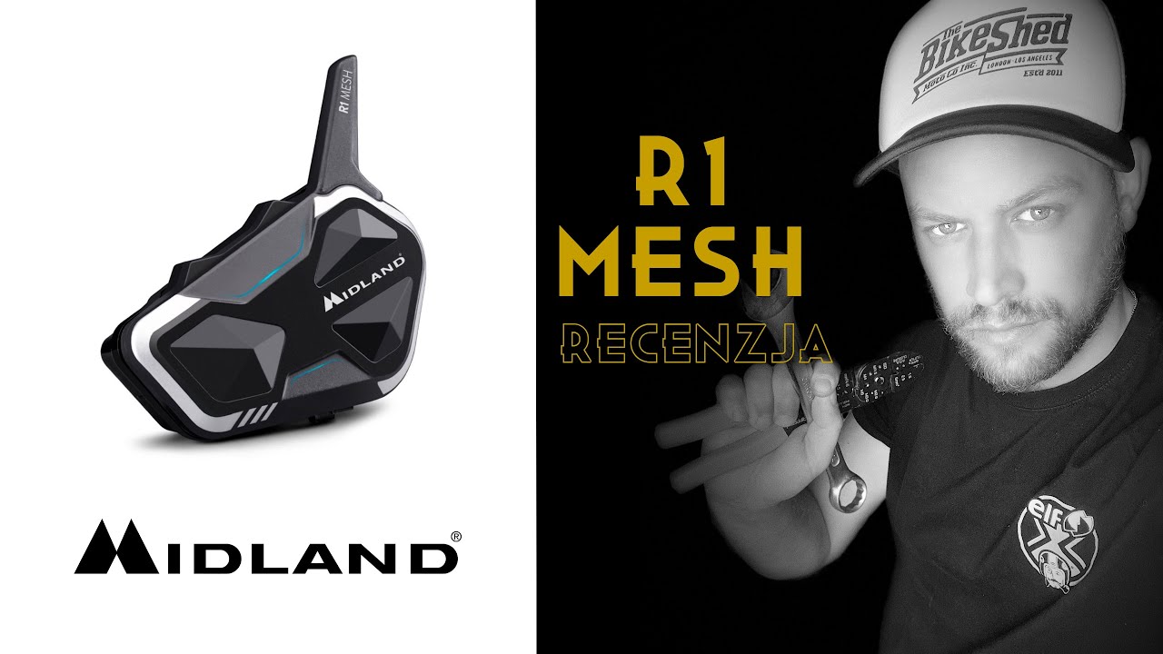 Midland R1 Mesh - Recenzja i test interkomu motocyklowego