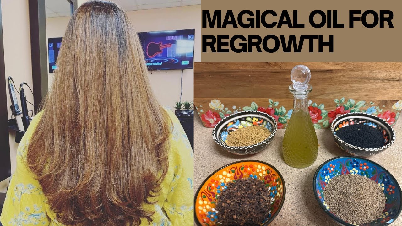 MAGICAL HAIR OIL|Grow Your Hair Faster ,Thicker And Longer In 100 Days !