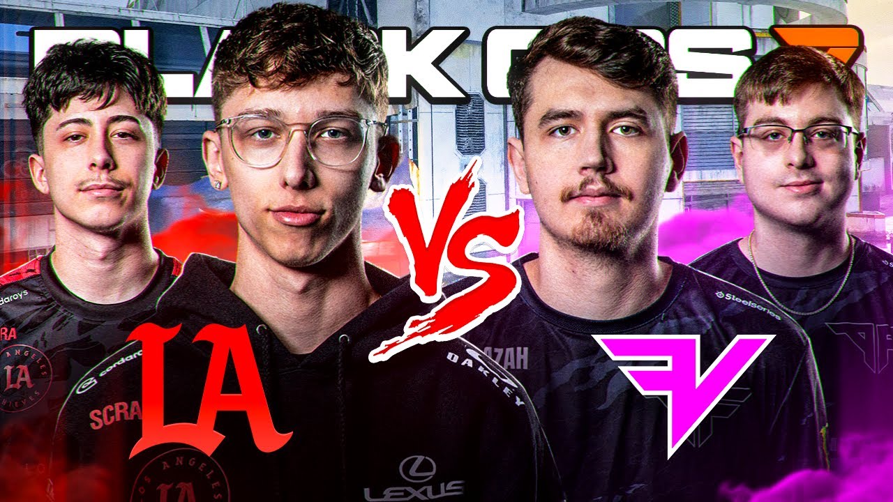 LA THIEVES против FAZE VEGAS на BLACK OPS 7 (KAYSAN $50K)