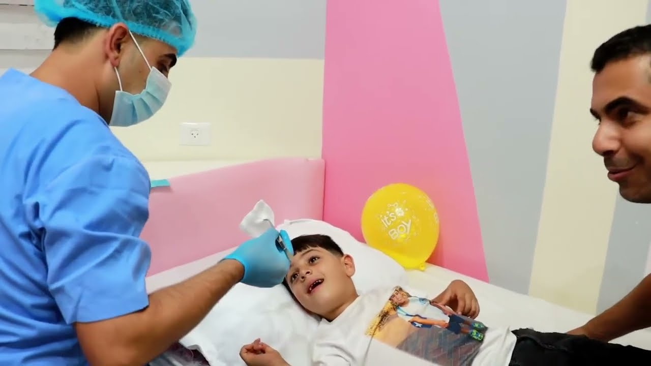 لما ابنك ينكسر سنه وتاخده عند دكتور ويعطيه 💉