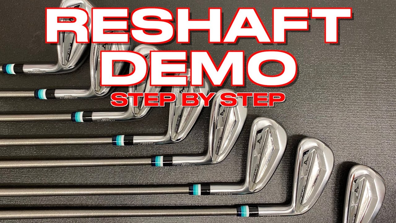 PERFECT IRONS TO LEARN GOLF CLUB RESHAFTING
