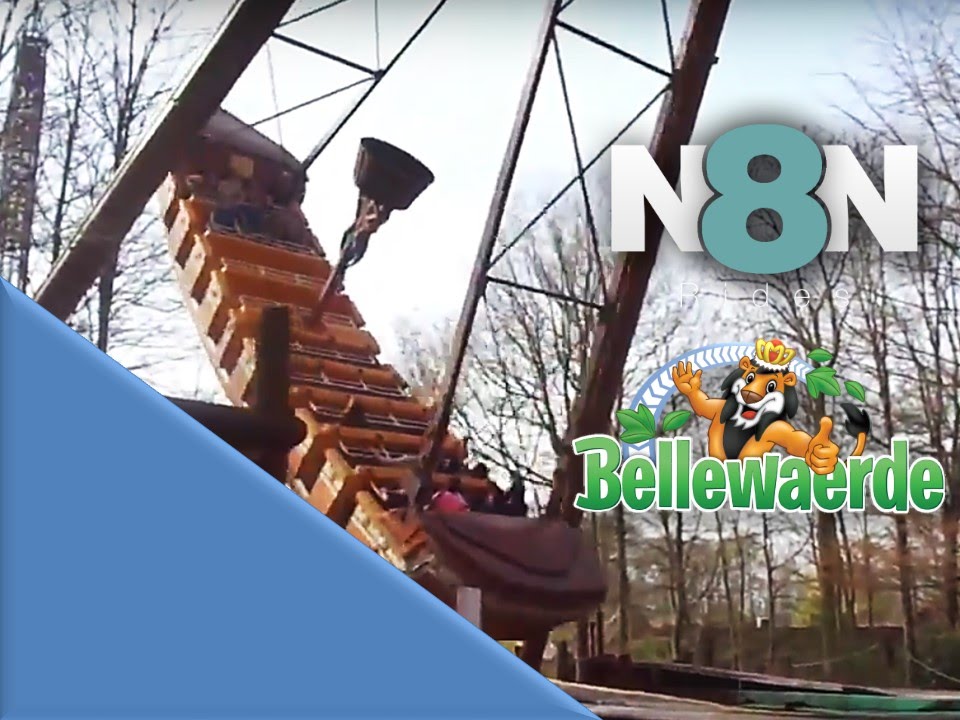 Bellewaerde Piratenboot offride 2015