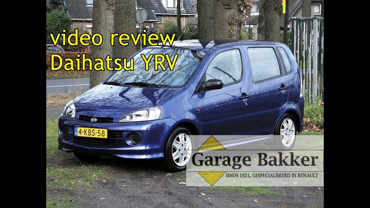 Video review Daihatsu YRV 1.3 16v S, 2006, 4-KBS-58