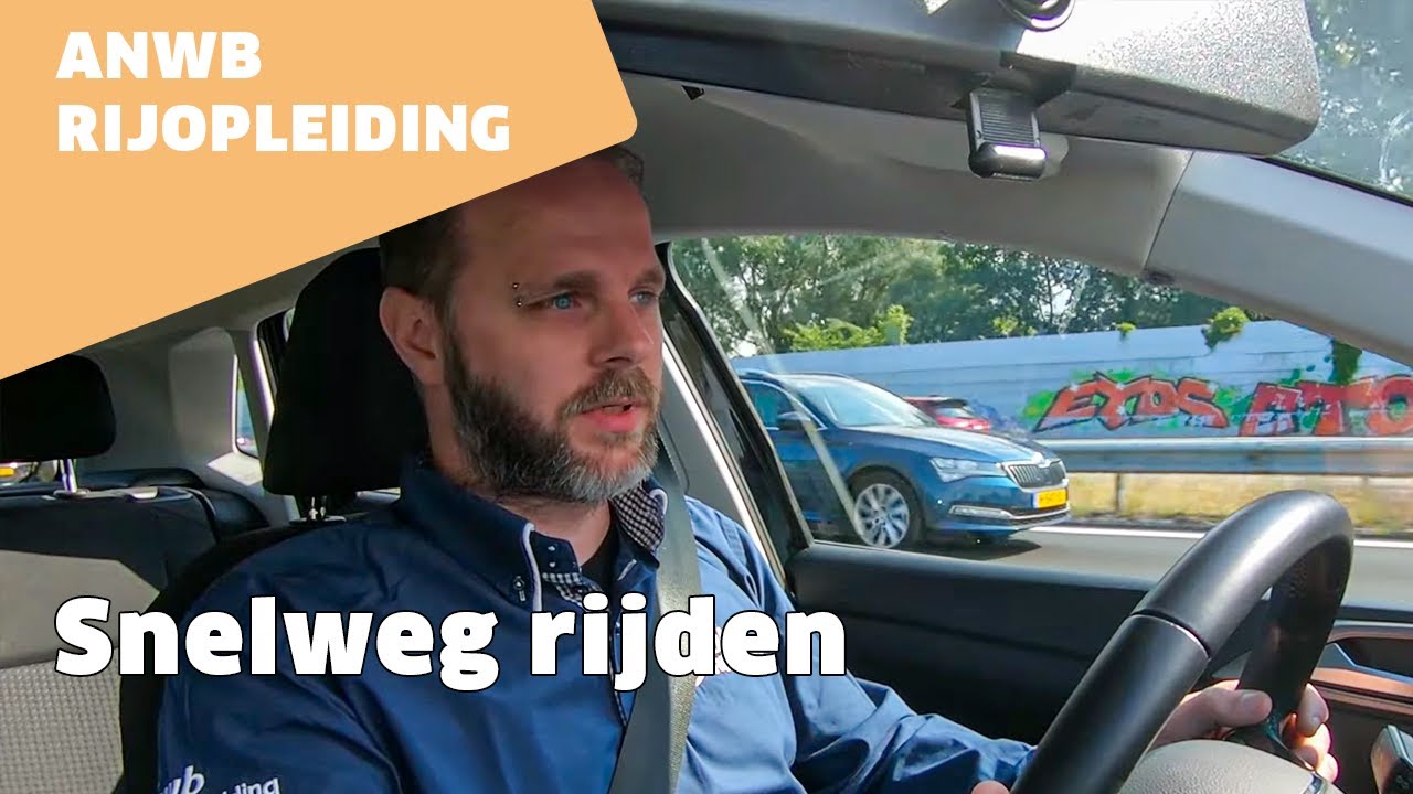 Snelweg rijden: voor de eerste keer | ANWB rijopleiding