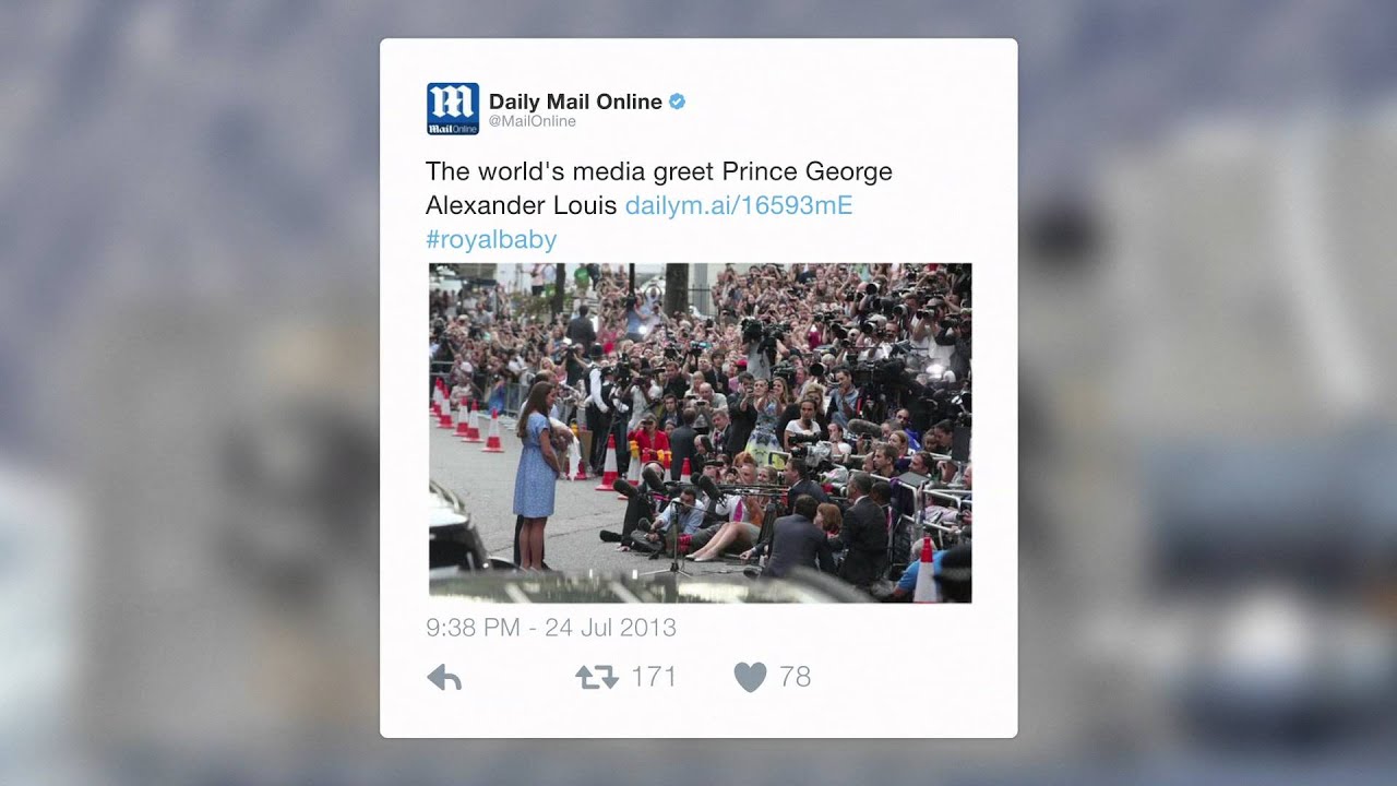 How Twitter help announce the birth of Prince George | Twitter Stories