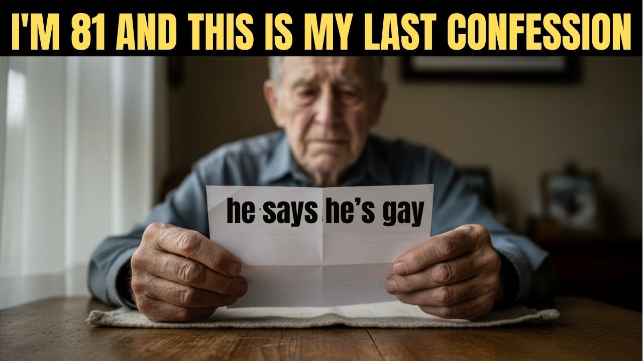 I'M 81 AND I NEED TO SAY THIS BEFORE I'M GONE