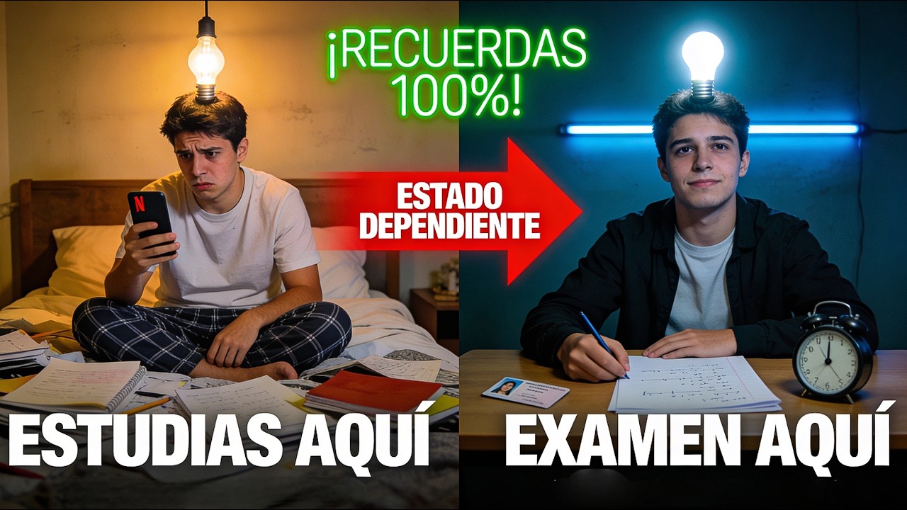 Estudia ASÍ y RECUERDAS 100% en Examen (2 HORAS)