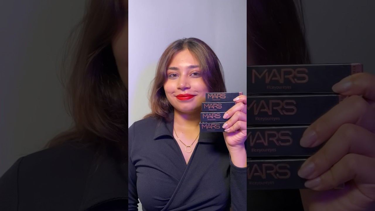 Жидкие блестящие тени для век Mars Cosmetics✨ #heyitsaanchal