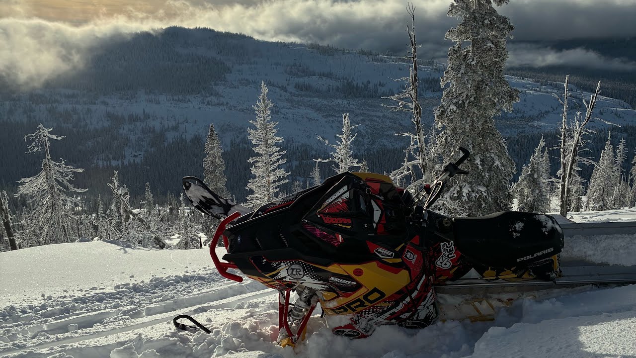 Fernie snowmobiling+sask ditch banging(epic wheelies)