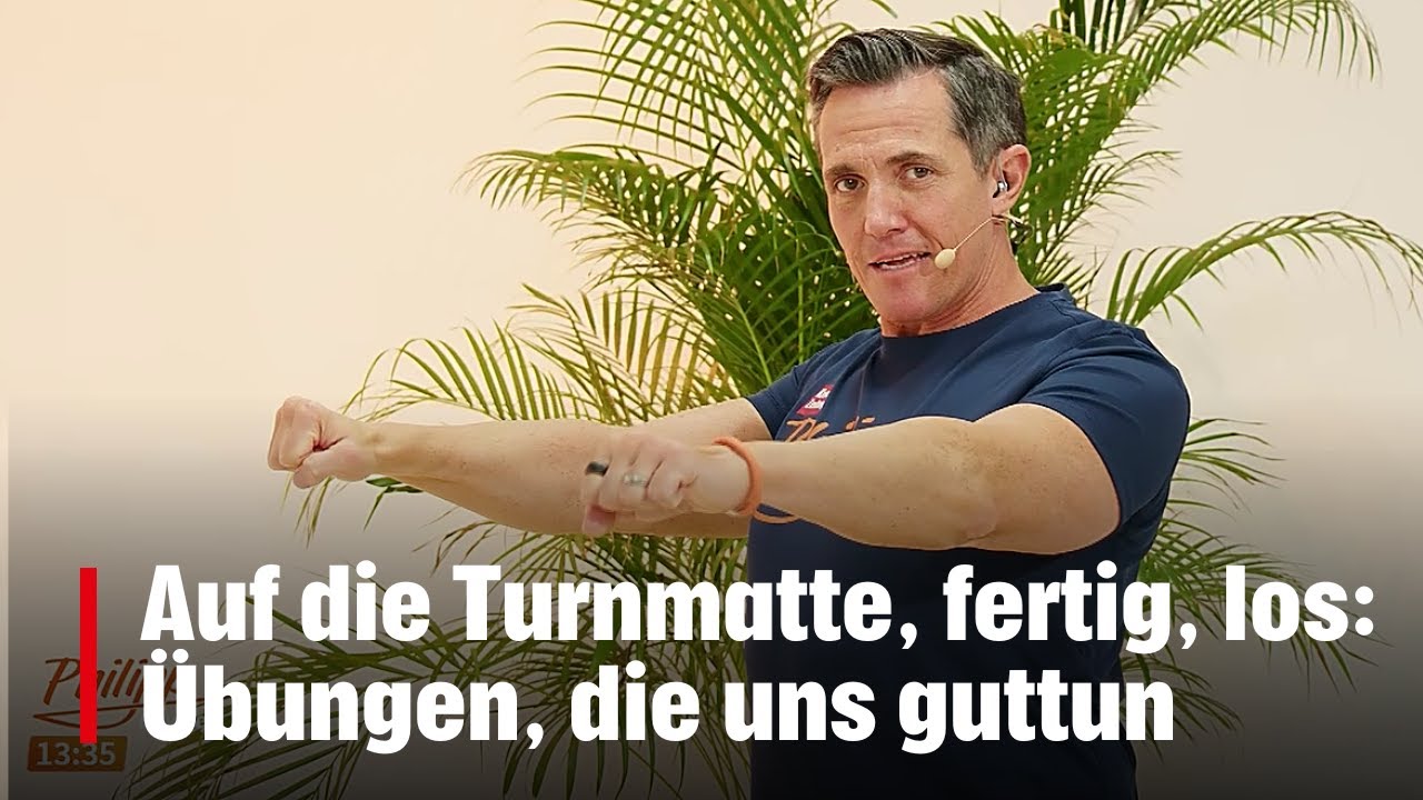 Philipp bewegt am Dienstag, 29.10.: Übungen, die uns einfach nur guttun