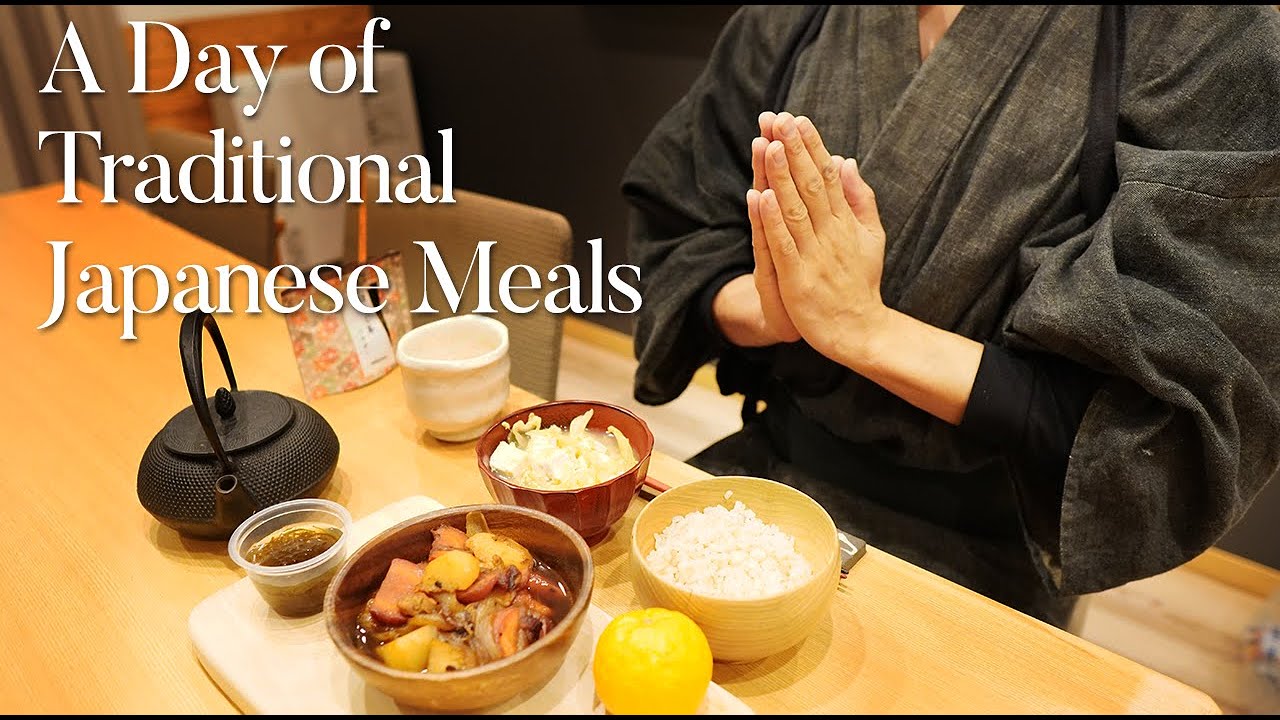 Japanese Minimalist🇯🇵: What I eat in a day | Traditional Japanese meals from 1975