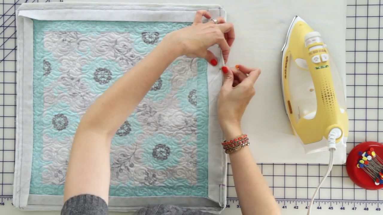 How to Hand Bind a Quilt featuring the Binding Tool - Fat Quarter Shop