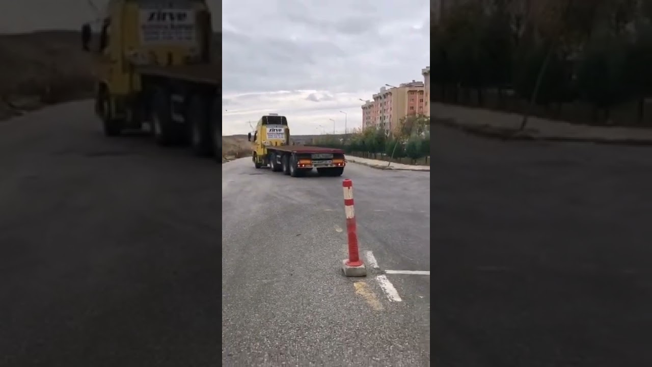 CE (TIR), direksiyon sınavında nasıl parkedilir?