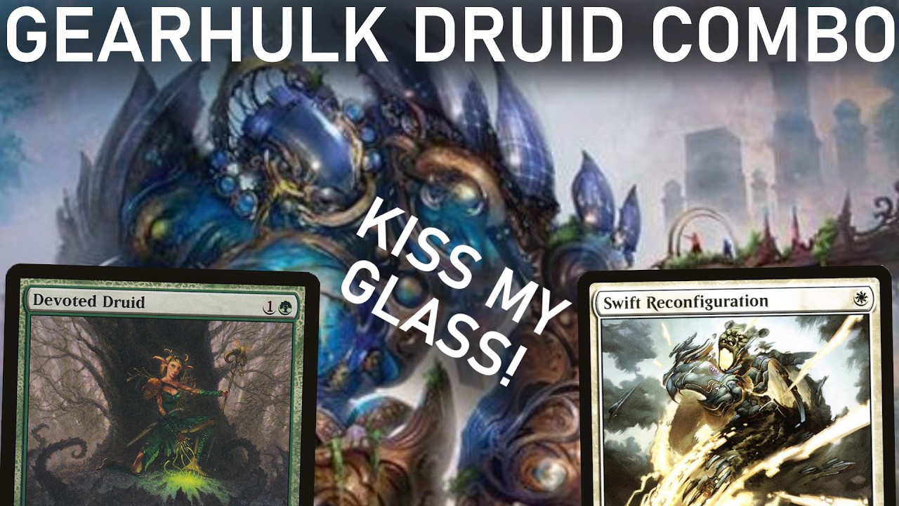 KISS MY GLASS! Legacy Brightglass Gearhulk Devoted Druid Combo. MTG Zenith Toolbox.