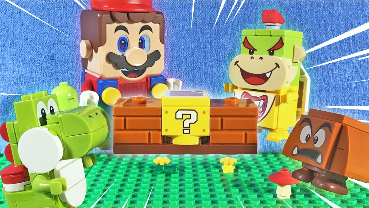 FIGHT FOR THE BLOCK - LEGO SUPER MARIO STOP MOTION BRICKFILM