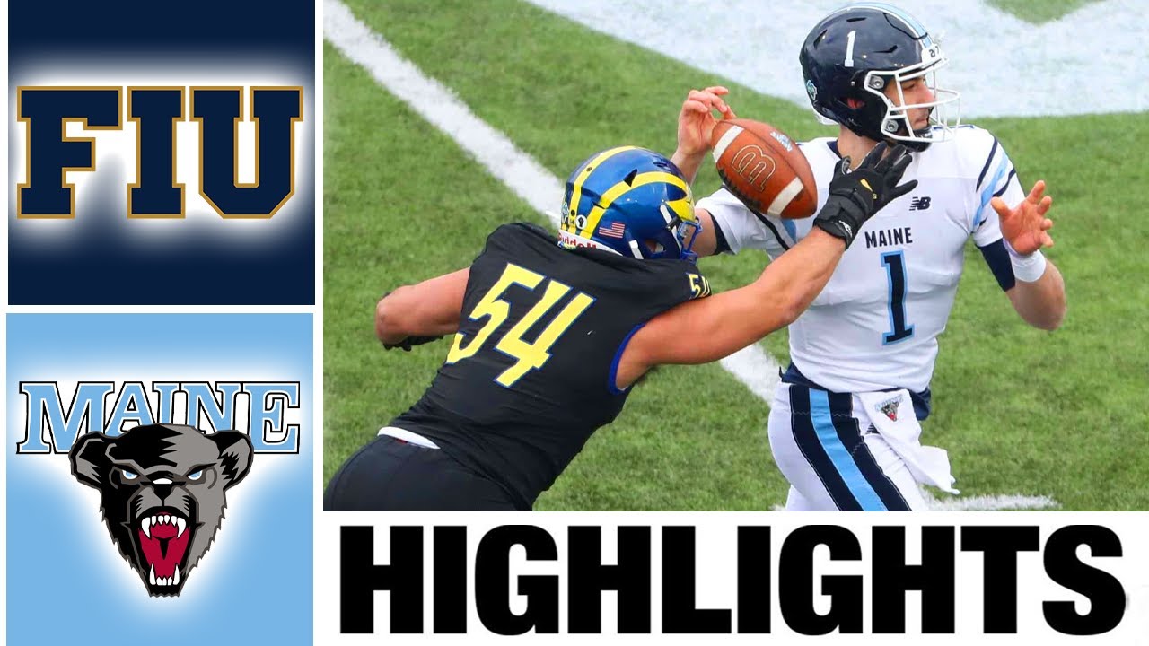 Maine vs. Florida International Highlights | College Football Week 1 | 2023 College Football