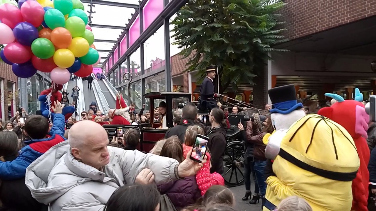 Arrivée de Saint Nicolas à Cora Châtelineau