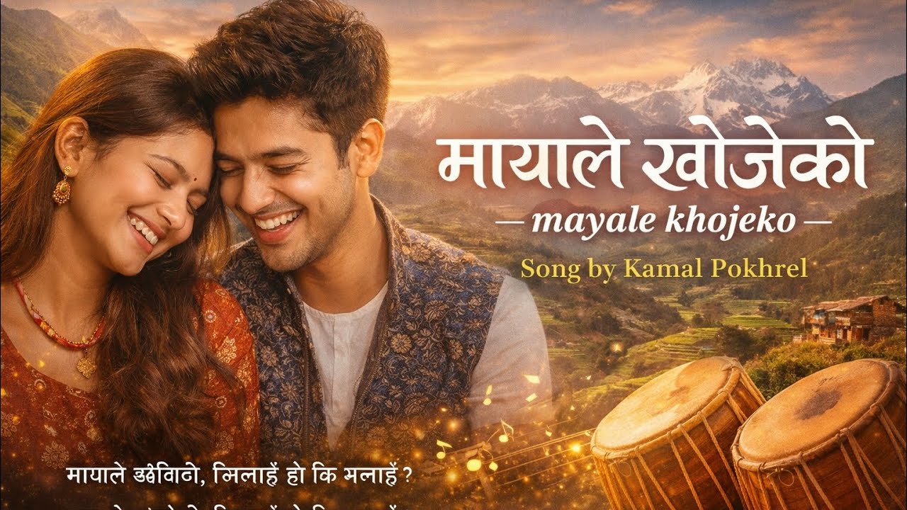 मायाले खोजेको - mayale khojeko, new nepali song 2026 , kamal pokhrel song 2083, nepali lokdohori 