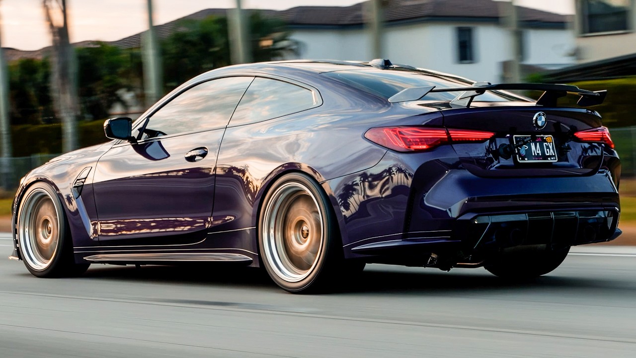 BMW G82 M4 Sunset Run Pure Exhaust ASMR